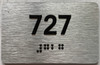 ADA APARTMENT NUMBER 727 SIGN
