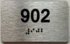 HOTEL ADA APARTMENT NUMBER 902 SIGN