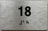 HOTEL ADA APARTMENT NUMBER 18 SIGN