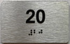 ADA APARTMENT NUMBER 20 SIGN