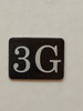 3G Floor Mailbox Number Compliance Sign
