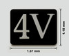 Mailbox Number Unit 4V