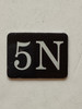 5N Floor Mailbox Number Compliance Sign