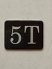 5T Floor Mailbox Number Compliance Sign