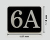 Mailbox Number Unit 6A
