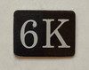 6K Floor Mailbox Number