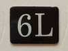 Mailbox Number Apt 6L