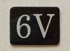 Mailbox Number Apt 6V