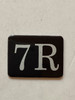 7R Floor Mailbox Number Compliance Sign