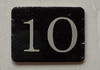 1O Floor Mailbox Number Compliance Sign