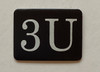 3U Floor Mailbox Number
