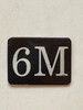 6M Floor Mailbox Number Compliance Sign