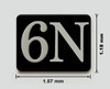 Mailbox Number Unit 6N