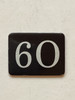 6O Floor Mailbox Number Compliance Sign