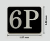 Mailbox Number Unit 6P