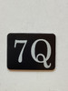 7Q Floor Mailbox Number Compliance Sign