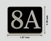 Mailbox Number Unit 8A