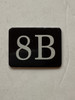 8B Floor Mailbox Number Compliance Sign