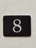8th  Floor Mailbox Number Compliance Sign