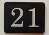 21st  Floor Mailbox Number