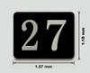 Mailbox Number Unit 27th