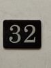 32nd  Floor Mailbox Number Compliance Sign