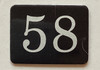 58th  Floor Mailbox Number
