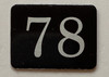 78th  Floor Mailbox Number