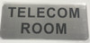 TELECOM ROOM SIGNAGE-The Mont argent line