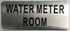 WATER METER ROOM SIGNAGE-The Mont argent line