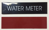 SIGN Water Meter  (Black, Aluminum) SIGN Water Meter  (Black, Aluminum)