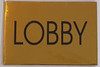 LOBBY Sign