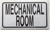 Mechanical Room Signage