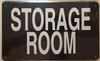 STORAGE ROOM  -BLACK BACKGROUND (ALUMINIUM )