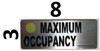 Maximum Occupancy  Signage