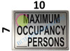 Maximum Occupancy  Sign