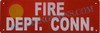 Fire Department Connection Sign - Fire Department Connection Sign -