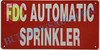 FDC Automatic Sprinkler Hpd Sign FDC Automatic Sprinkler Hpd Sign