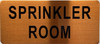 SPRINKLER ROOM   Safety Sign SPRINKLER ROOM   Safety Sign