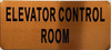 ELEVATOR CONTROL ROOM
