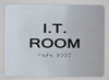 ADA I.T. ROOM SIGN