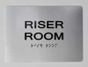 ADA RISER ROOM SIGN