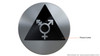 TACTILE HOTEL GENDER NEUTRAL RESTROOM SYMBOL TACTILE SIGN TACTILE HOTEL GENDER NEUTRAL RESTROOM SYMBOL TACTILE SIGN