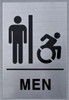 HOTEL DIRECTIONAL SIGN MEN ACCESSIBLE RESTROOM TACTILE HOTEL DIRECTIONAL SIGN MEN ACCESSIBLE RESTROOM TACTILE