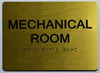 HOTEL DIRECTIONAL SIGN MECHANICAL ROOM