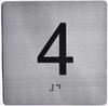 ADA ELEVATOR JAMB- 4 SIGN