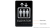 HOTEL DIRECTIONAL SIGN ELEVATOR