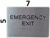 HOTEL DIRECTIONAL SIGN EMERGENCY EXIT