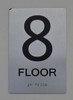 HOTEL 8TH FLOOR SIGN
