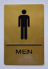 ADA MEN RESTROOM SIGN ADA MEN RESTROOM SIGN